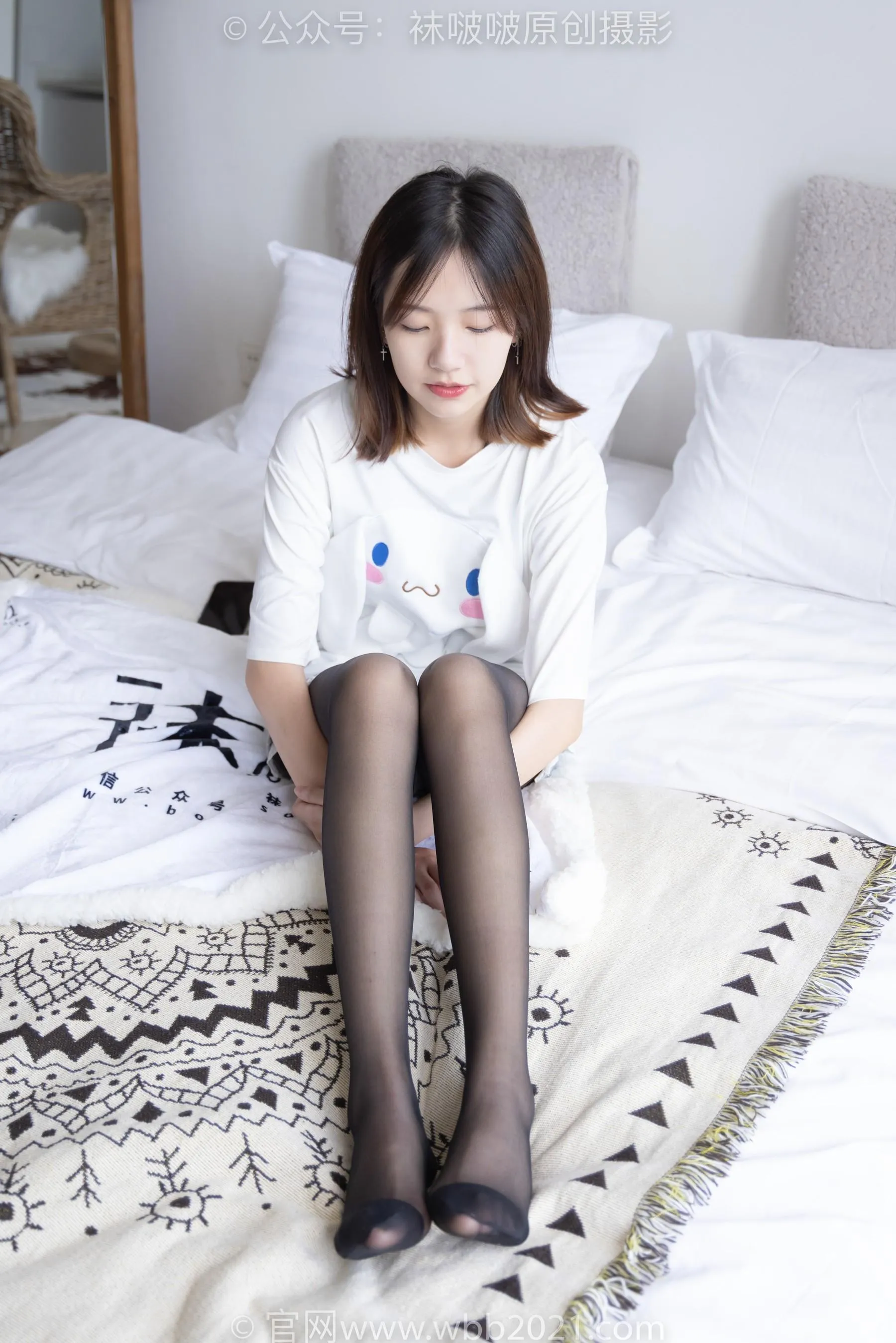 [BoBoSocks袜啵啵]NO.233 小甜豆-板鞋、黑丝[23] [53P]插图4